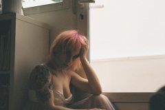 Rack Framboise / photo argentique : Aaron Baltimore / nuisette: Clémentine Little Doll / Little Doll / 7